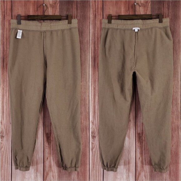 *READ* Standard James Perse Womens Hoodie Size 3 Joggers Size 2 Set Tan Comfort - Picture 9 of 12